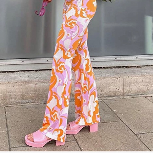 Paisley printed pants - Picture 2 of 3